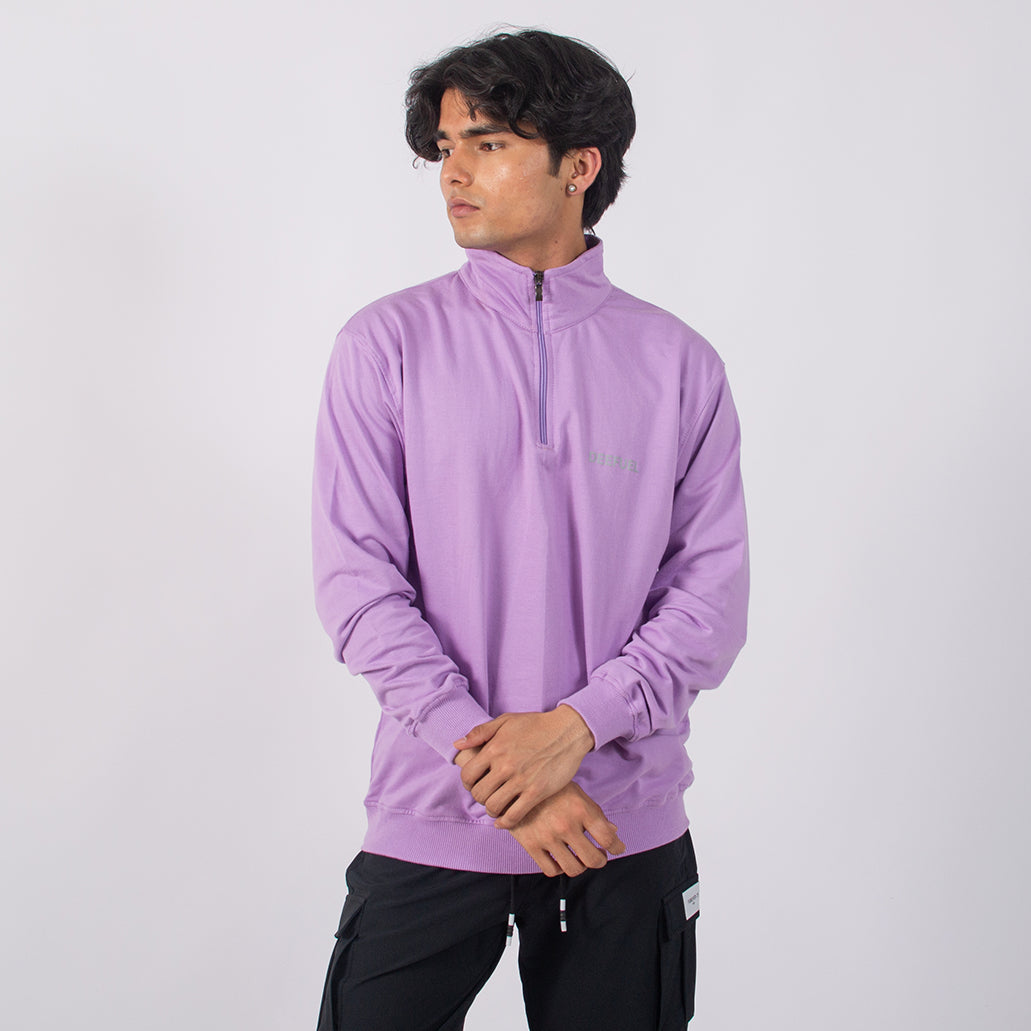 Men’s Summer/ Autumn full sleeve quarter zip t-shirt .