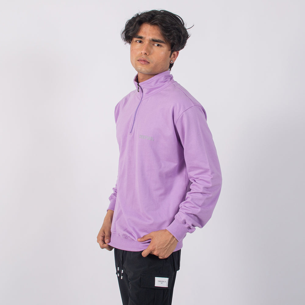 Men’s Summer/ Autumn full sleeve quarter zip t-shirt .