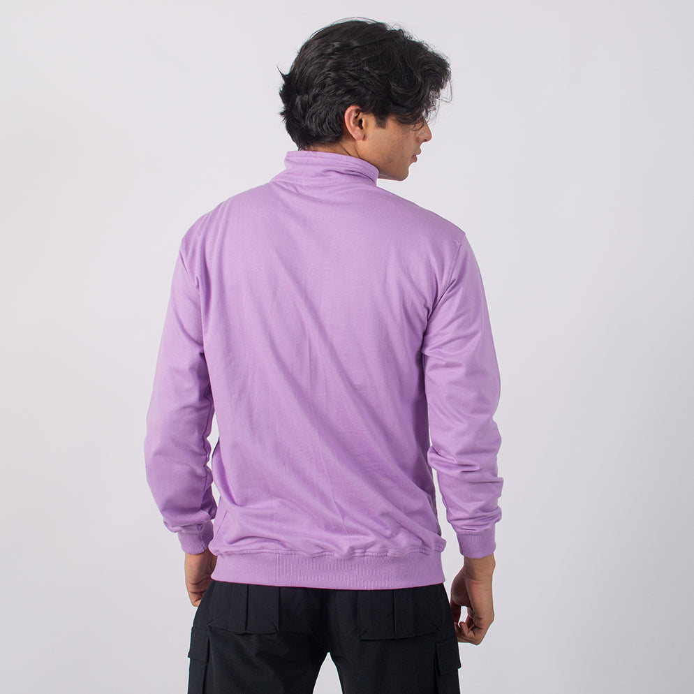 Men’s Summer/ Autumn full sleeve quarter zip t-shirt .